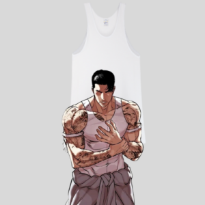 เสื้อกล้ามสีขาวดีไซน์เรียบ